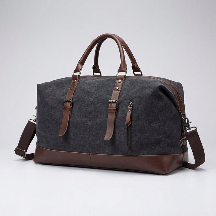 Stijlvolle unisex sporttas/weekender van 50L, perfect als handbagage. Waterafstotend en ruim.