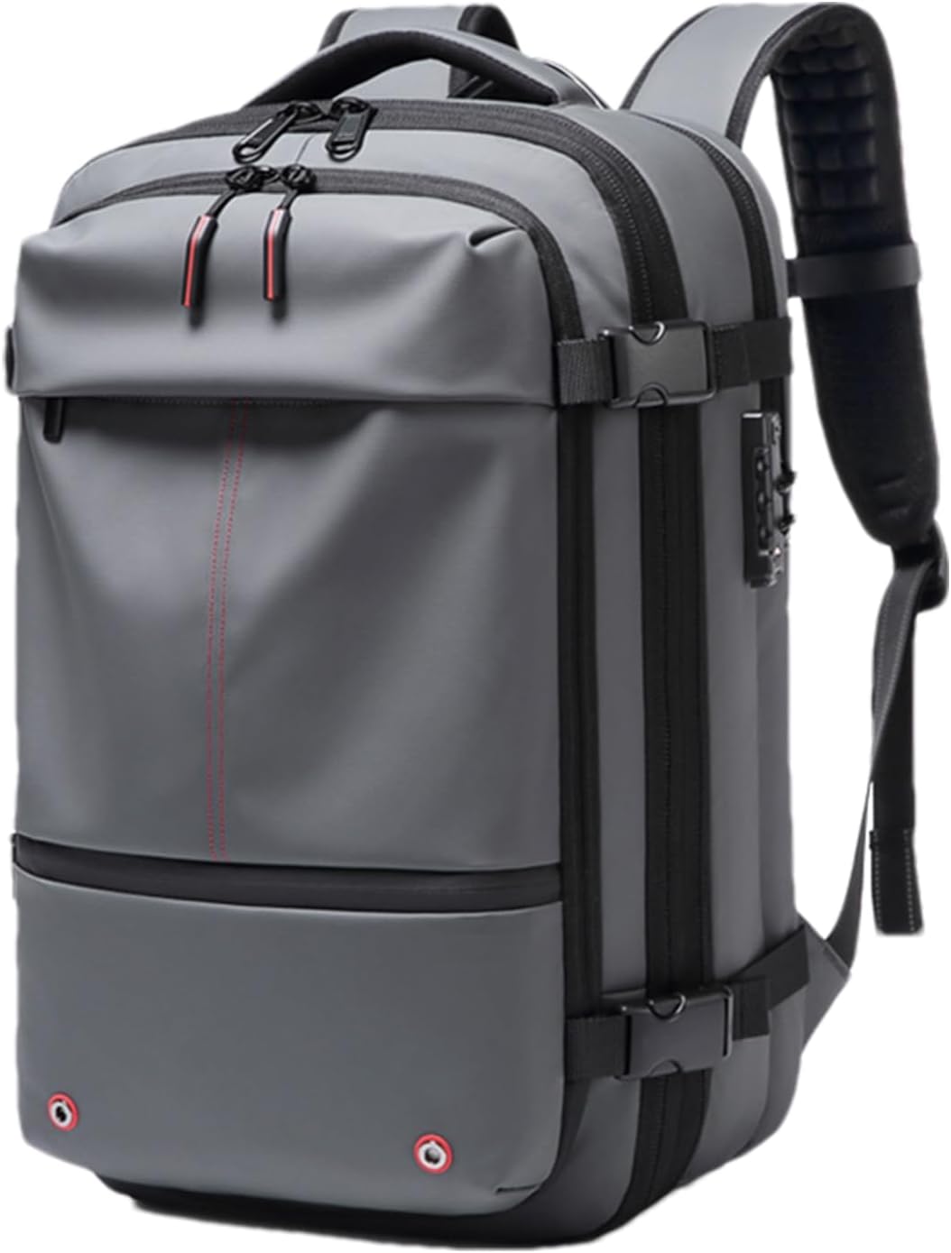 Essentiële waterdichte reisrugzak 60L met laptopcompartiment voor al je reizen en avonturen.