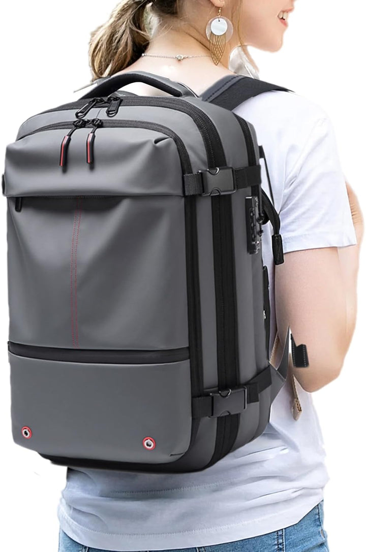 Zakelijke pendelrugzak met laptopvak. Stijlvol, waterdicht en ruim voor professionals onderweg.