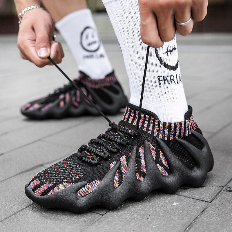 Milo ademende unisex sneakers, geschikt als dagelijkse schoenen en lichte sportschoenen.