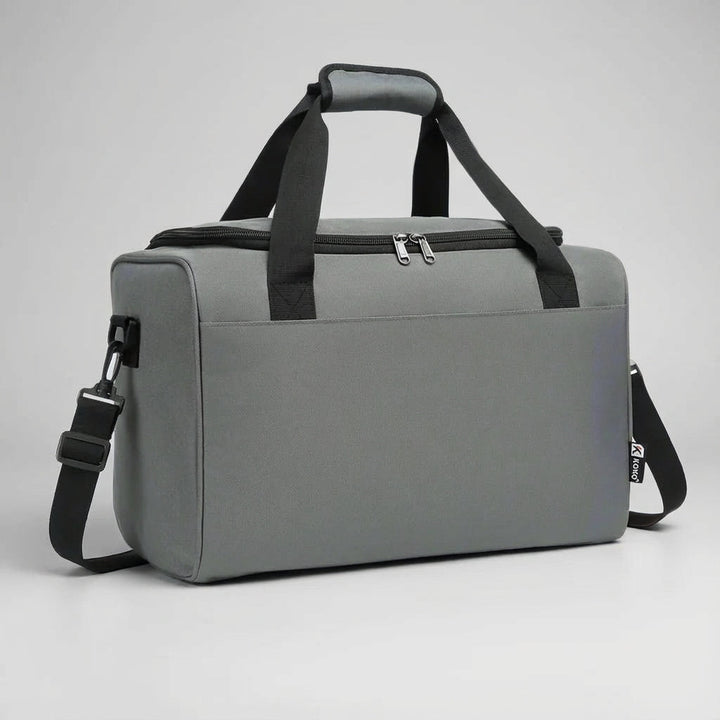 Pak je unisex Airlite weekendtas in, klaar voor je reis; lichtgewicht en cabine goedgekeurde bagage.