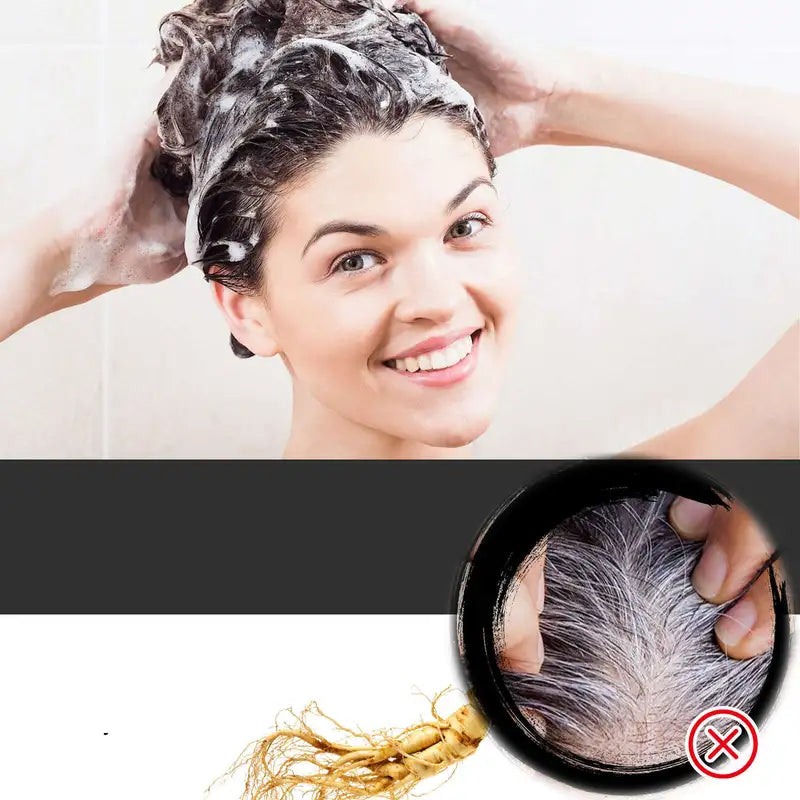 Dagelijks te gebruiken, dermatologisch geteste anti-grijs shampoo bar voor natuurlijke haarverzorging.