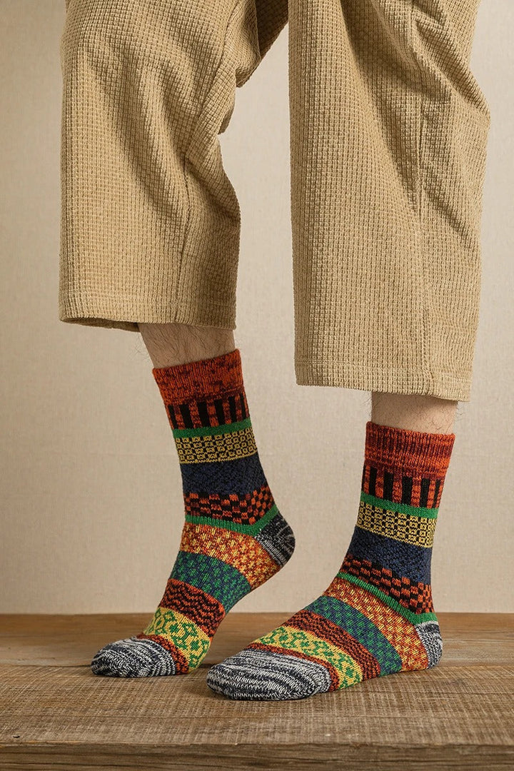 Unisex anti-zweet wintersokken, zacht en warm, houden voeten droog. Ideaal voor koude dagen en winterse activiteiten.