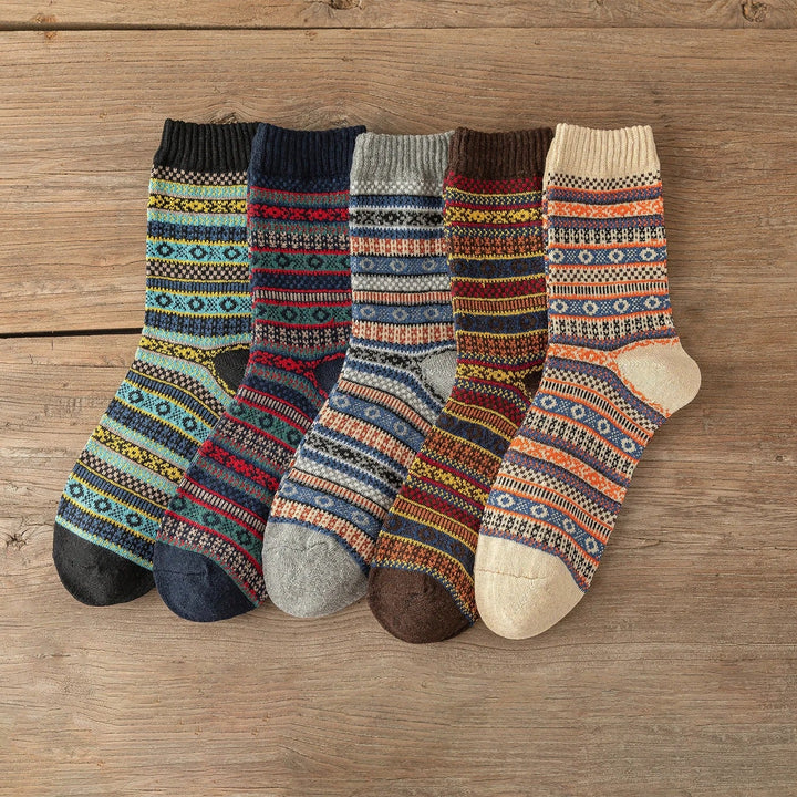 Unisex anti-zweet wintersokken, zacht en warm, houden voeten droog. Ideaal voor koude dagen en winterse activiteiten.