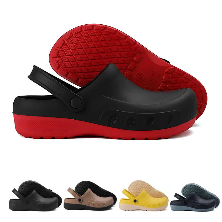 Unisex antislip professionele koksschoenen van GripChef, ideaal voor keuken en horeca personeel.