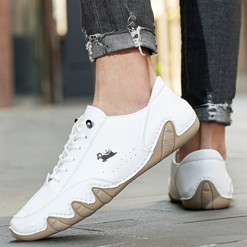 Antislip rubberen zool van lichtgewicht barefoot schoenen, perfect voor wandelen en dagelijks gebruik.