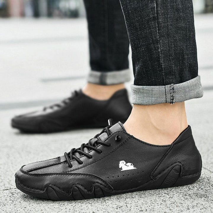 Ademende stof van unisex barefoot schoenen, zorgt voor comfort tijdens natuurlijke beweging en wandelen.