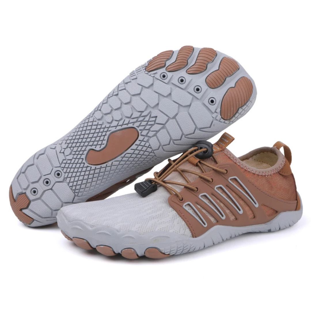 Unisex barefoot schoenen met flexibele zool voor natuurlijk bewegen, lichtgewicht en ademend comfort.