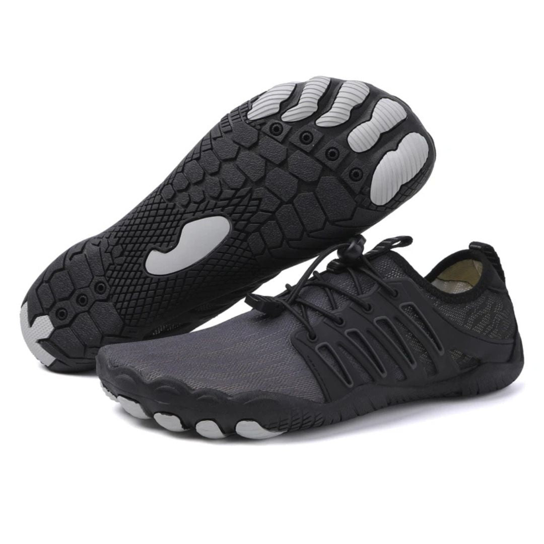 Actieve unisex barefoot schoenen, ideaal voor sportief gebruik, natuurlijk comfort en bewegingsvrijheid.