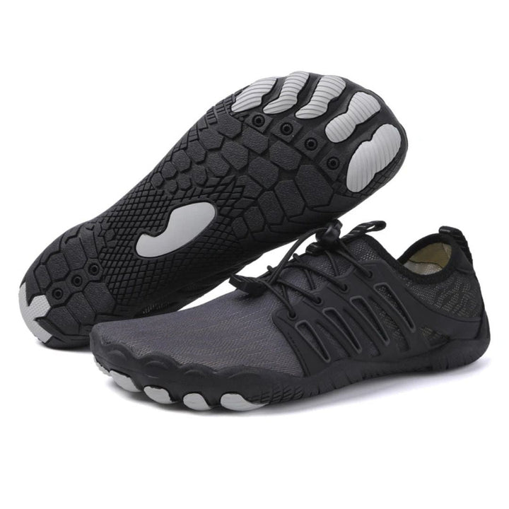 Actieve unisex barefoot schoenen, ideaal voor sportief gebruik, natuurlijk comfort en bewegingsvrijheid.