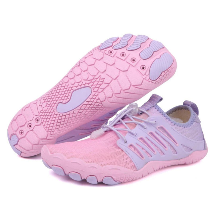 Comfortabele unisex barefoot schoenen voor casual gebruik, ademend design en gezonde voeten.