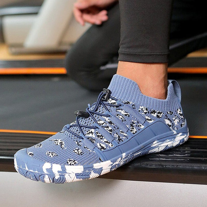 Unisex outdoor schoenen Auron, ademend en flexibel, met robuuste antislipzool.