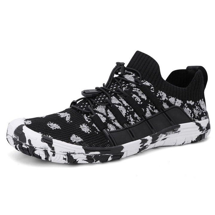 Flexibele barefoot sportschoenen Auron, comfortabel voor lange dagen en trainingen.