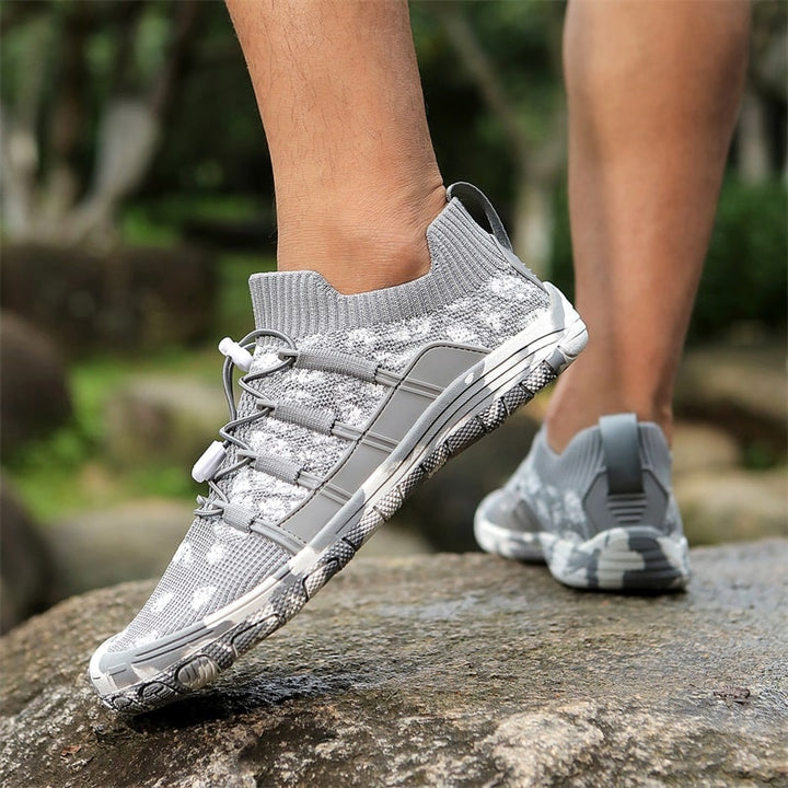 Ademende barefoot schoenen Auron, unisex model met antislipzool voor diverse activiteiten.