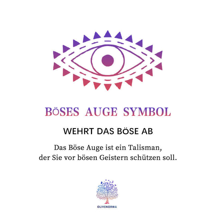 Unieke unisex boze oog talisman ketting, combineert mode met bescherming.