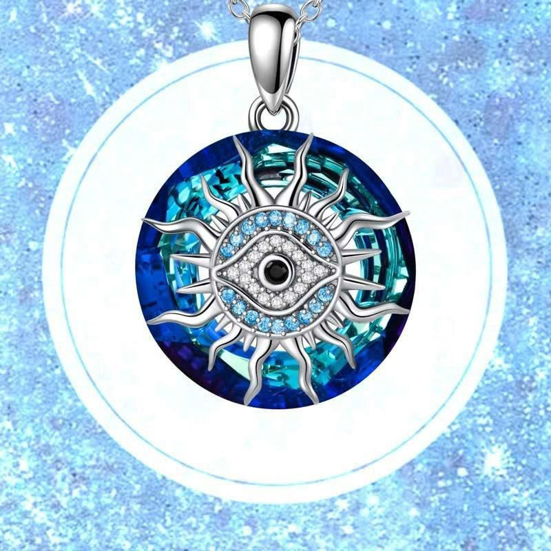 Stijlvolle boze oog ketting, unisex sieraad met diepe betekenis.