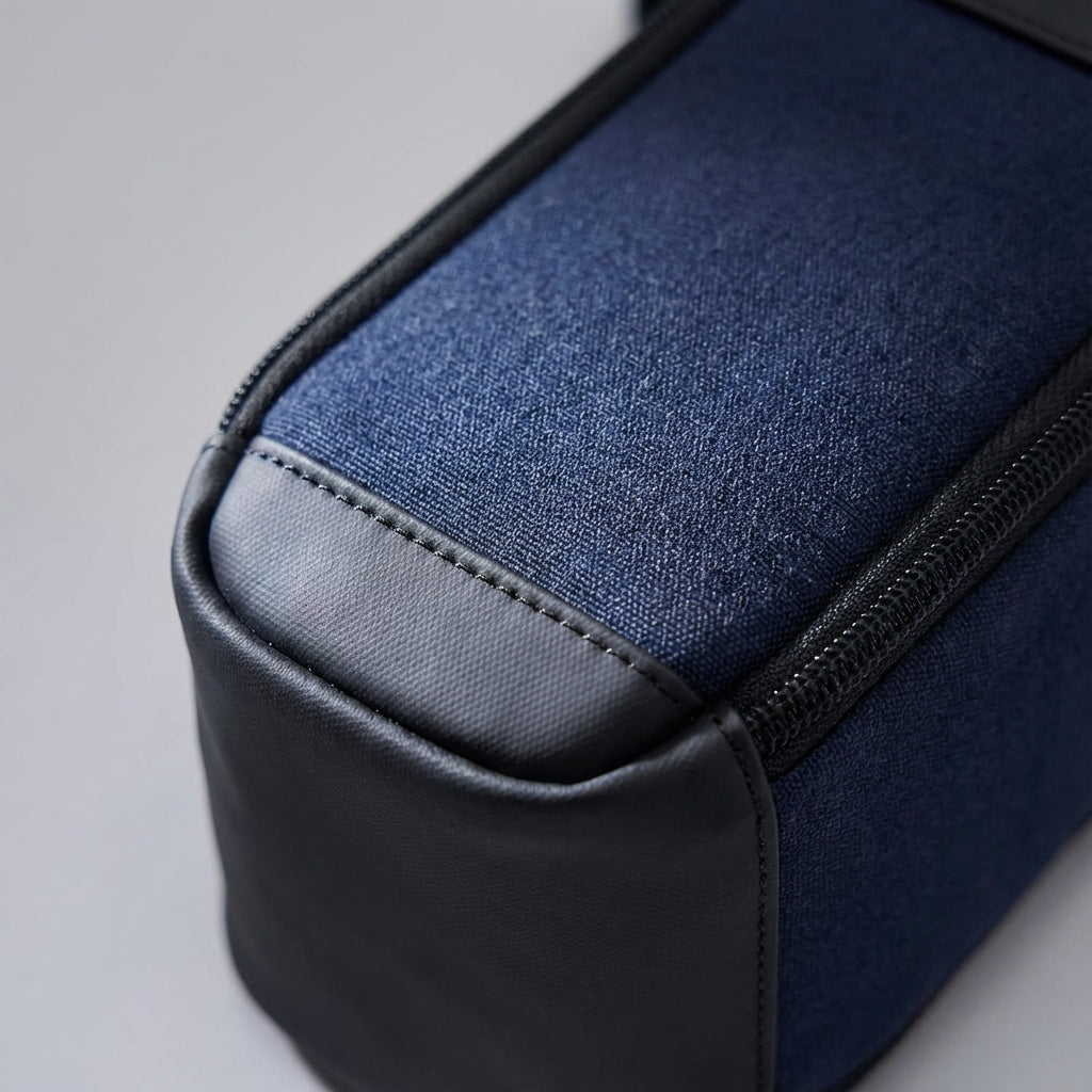 Compacte CarryGuard reistas met RFID-bescherming en handige organiser, geschikt voor al je benodigdheden.