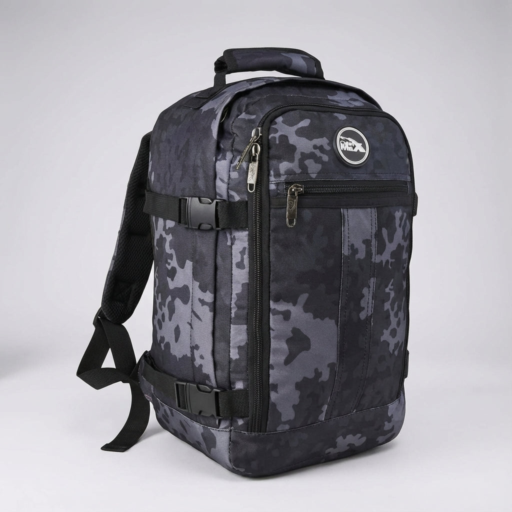Slanke 30 liter NomadLite rugzak, ideaal als compacte reistas en handbagage voor het vliegtuig.