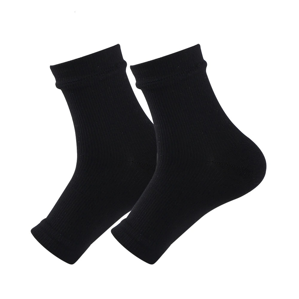 Unisex compressiekousen voor dagelijks gebruik. Bieden ondersteuning en verlichting van voetpijn en zwelling.
