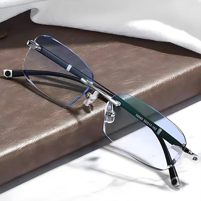 Lichtgewicht unisex computerbril met blauwlichtfilter voor maximale oogbescherming en comfort.
