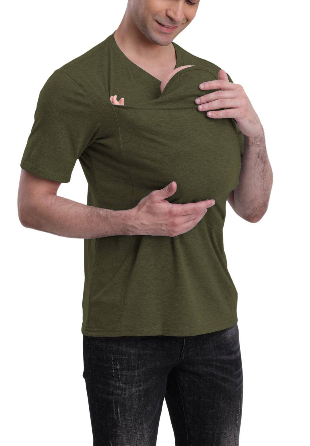Modern unisex draagshirt, comfortabele draagzak voor baby's, perfect voor dagelijks gebruik.