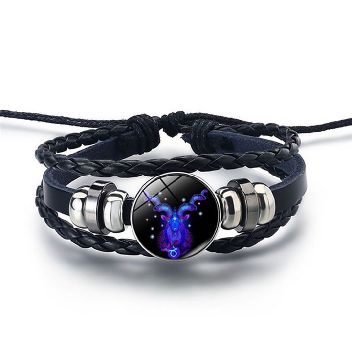 Unisex edelsteen armband met Lapis Lazuli en Sodaliet voor balans en bescherming.
