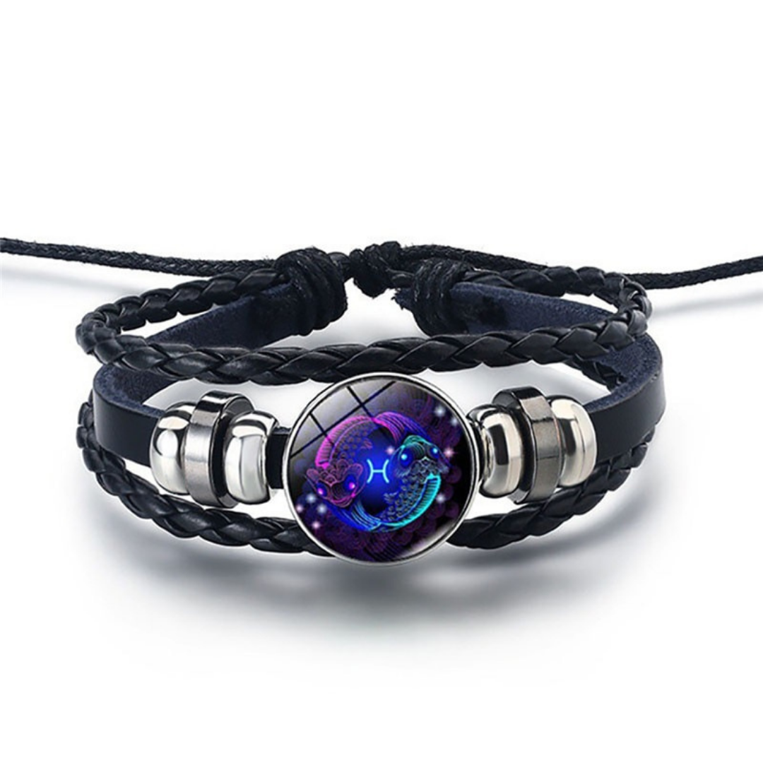 Unieke handgemaakte edelsteen armband, unisex, met Lapis Lazuli en Sodaliet.