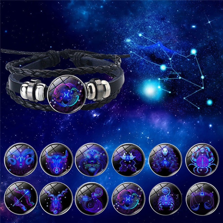 Verstelbare spirituele armband met Lapis Lazuli & Sodaliet, voor mannen en vrouwen.