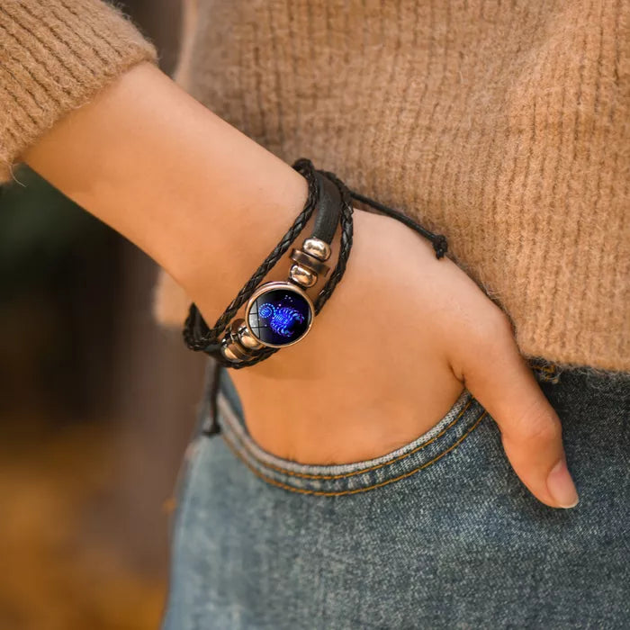 Unisex edelsteen armband, Hemels Harmonie, met Lapis Lazuli, Sodaliet, voor balans en welzijn.