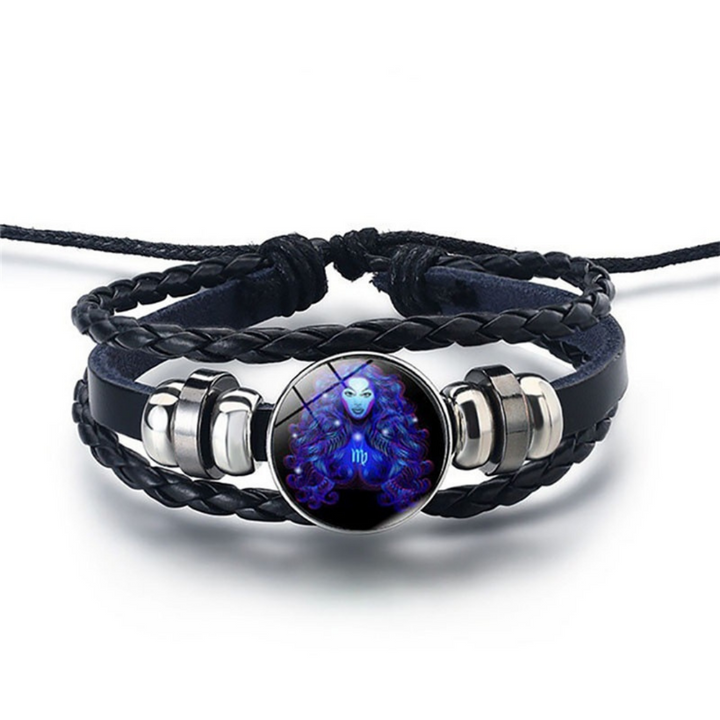 Hemels Harmonie armband: Lapis Lazuli en Sodaliet stenen voor manifestatie en rust.