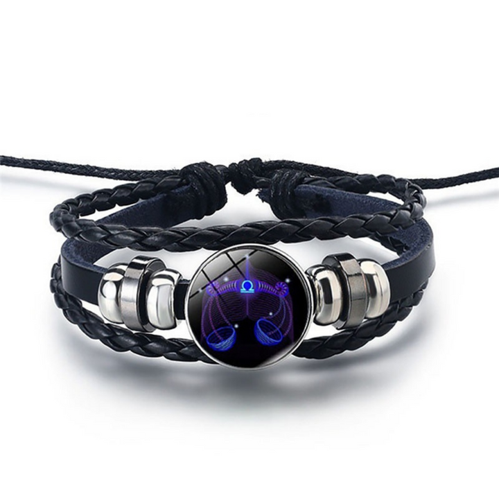 Unisex edelsteen armband met blauwe Lapis Lazuli & Sodaliet, voor spirituele balans.