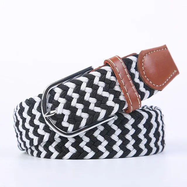 Modieuze dames stretchriem, faux leer look, perfect als accessoire voor dagelijks gebruik.