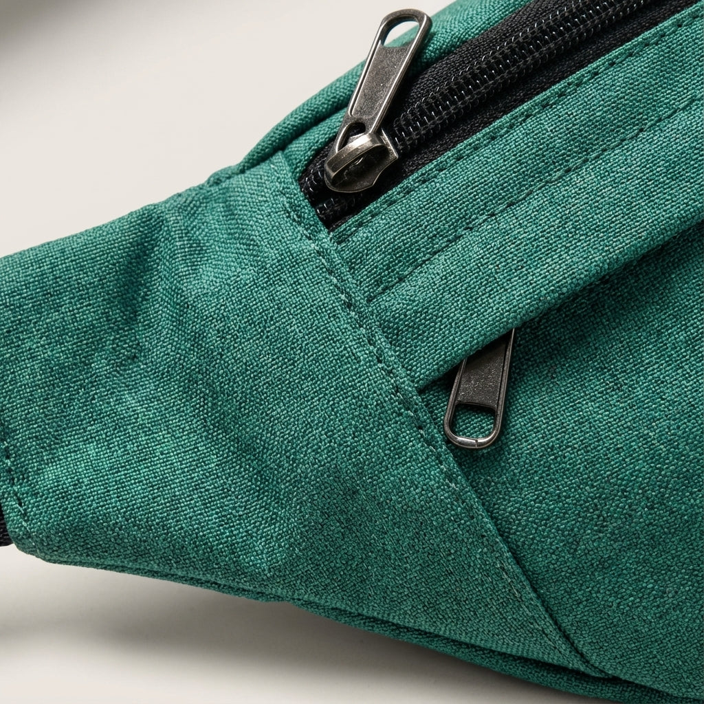 Waterafstotende FlexSling sling tas van duurzaam nylon met handige multi-vakken. Een perfecte reis- en outdoor tas, unisex.