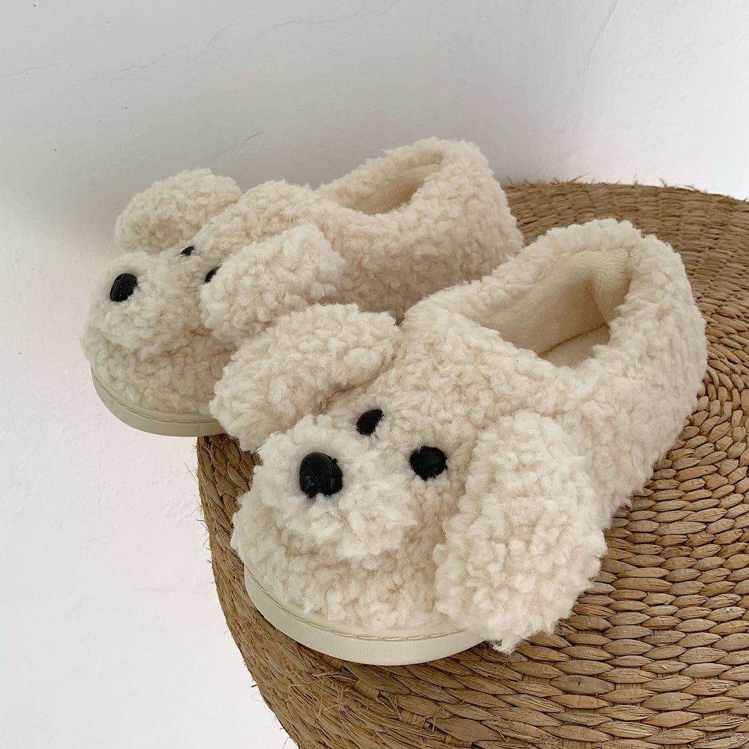 Gezellige unisex dierenpantoffels met zacht pluche voor ultiem comfort en warme voeten.