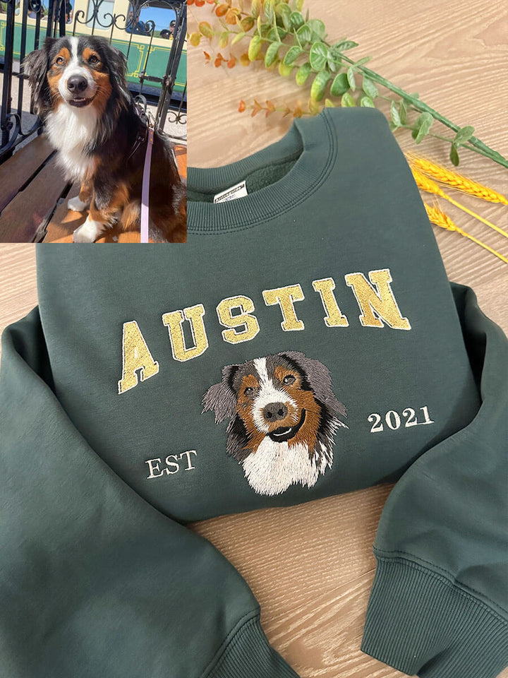 Gepersonaliseerd unisex T-shirt, sweatshirt of hoodie met dierenprint; uniek cadeau voor elke dierenliefhebber.