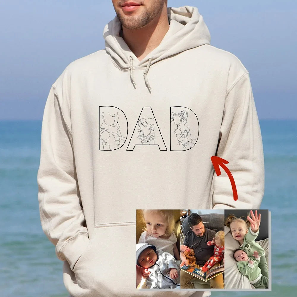 Unisex gepersonaliseerde hoodie met custom opdruk. Perfect warm cadeau voor elke gelegenheid.
