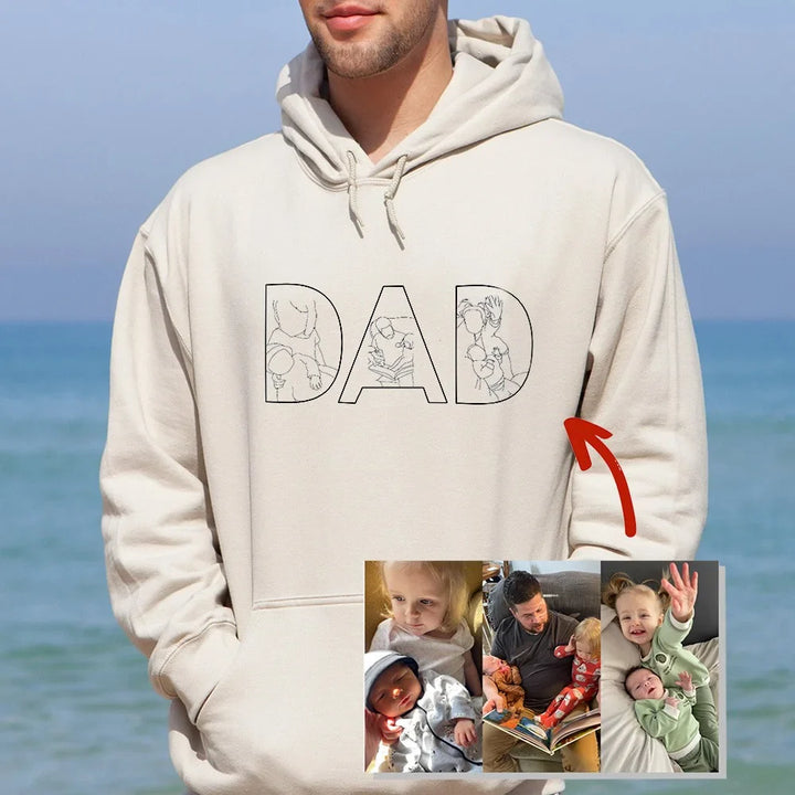 Unisex gepersonaliseerde hoodie met custom opdruk. Perfect warm cadeau voor elke gelegenheid.
