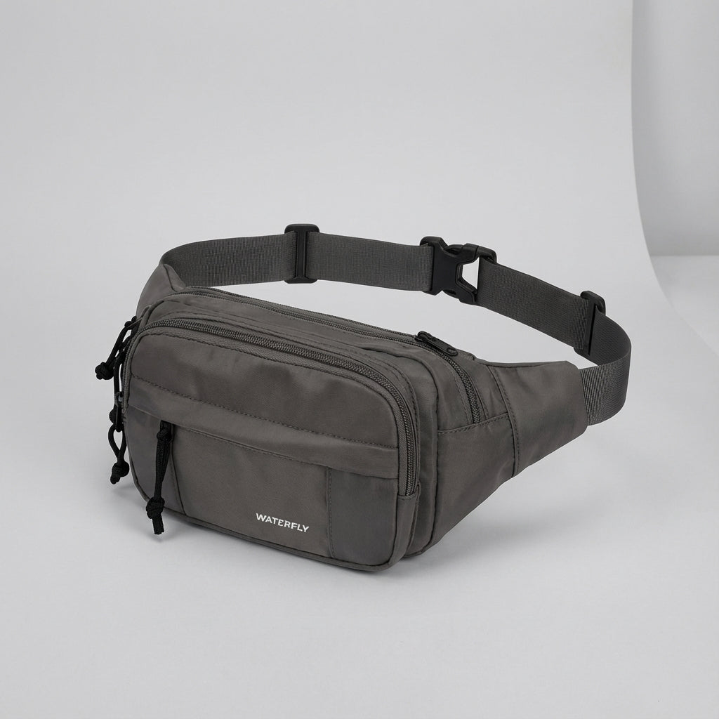 De BeltEdge heuptas met ritsen: een praktische dagtas en crossbody tas voor optimale organisatie, unisex model.