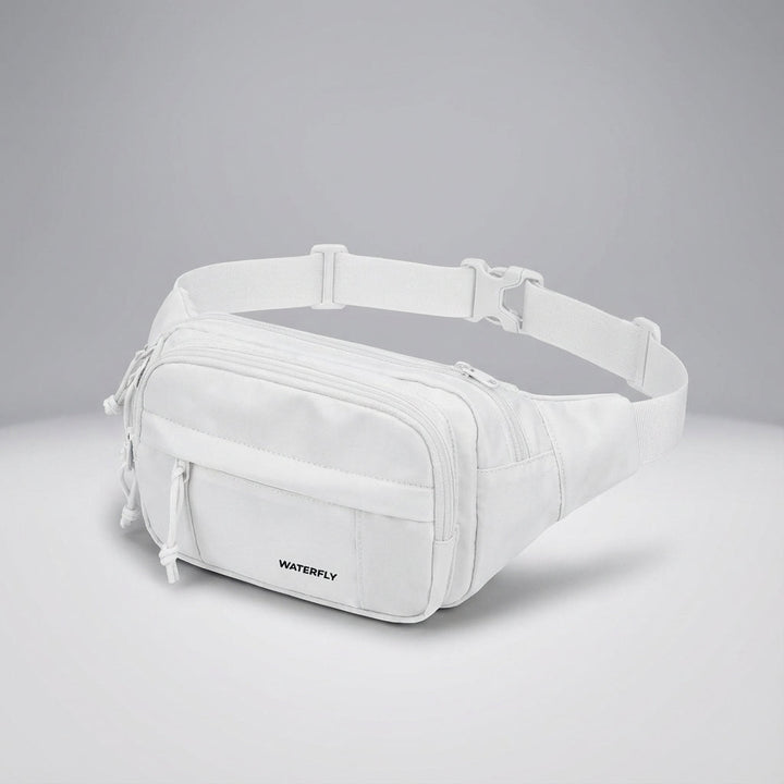 Veelzijdige heuptas, functionele fannypack met ritsen. Perfect voor dagelijks gebruik of als compacte reistas.