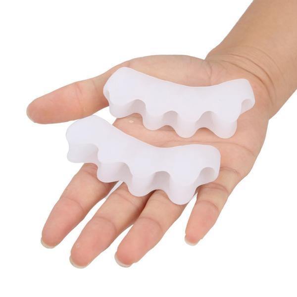 Pijnverlichting bij hallux valgus en hamertenen met deze unisex teenspreider. Effectieve podologie voor gezonde voeten.