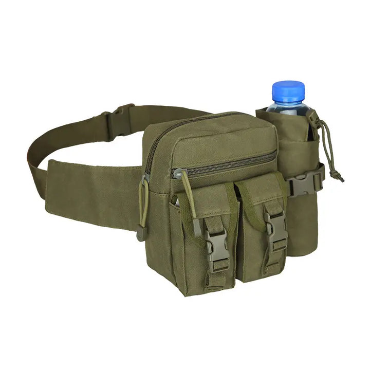 Comfortabele heuptas voor fietsen en wandelen. Ruime, waterafstotende buiktas voor al je benodigdheden onderweg.