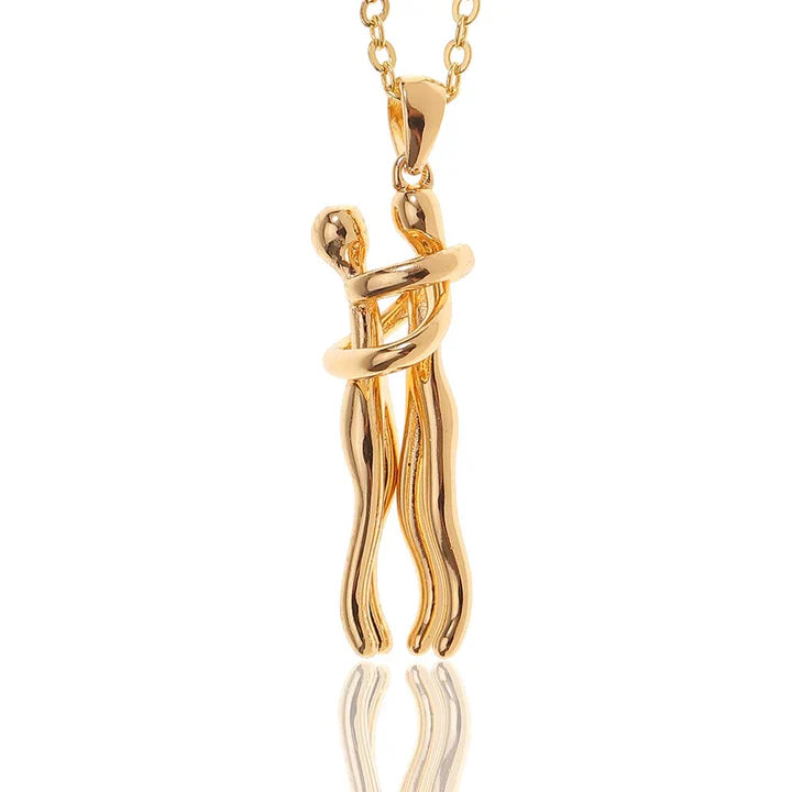 Stijlvolle unisex ketting, perfect koppelsieraad voor mannen & vrouwen. Toon liefde & verbinding.