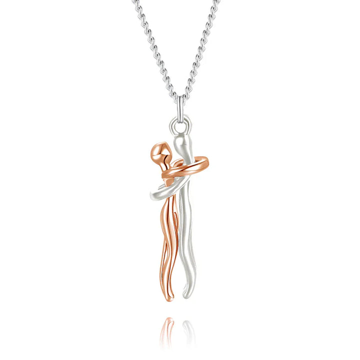 Allergievrije knuffelketting, duurzaam en tijdloos. Een prachtig symbool van liefde & genegenheid.