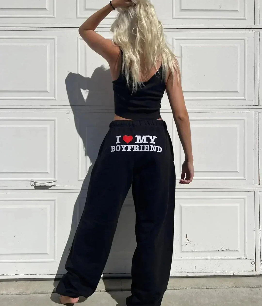 Unisex liefdes joggingbroek: comfortabel en stijlvol voor vrije tijd. Ideaal als casual broek.