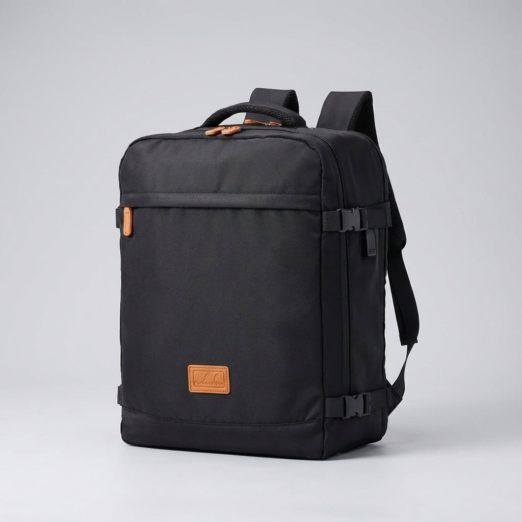 Comfortabele unisex LiteHaul dagrugzak; ergonomische schouderbanden en ademend rugpaneel voor langdurig draagcomfort.
