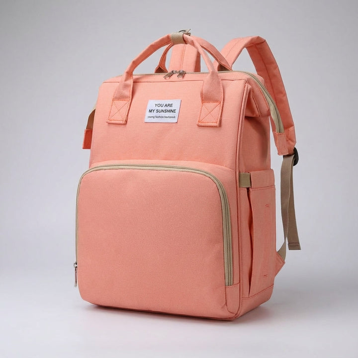 Praktische luiertas rugzak voor aan de kinderwagen. Handige verzorgingstas voor actieve ouders.