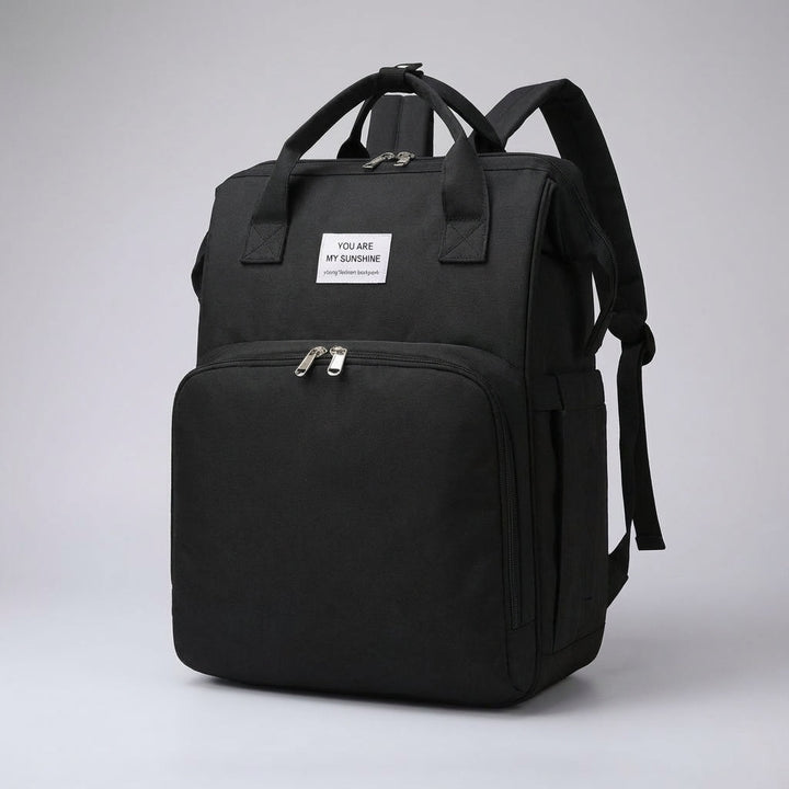 Ruime en duurzame unisex luiertas rugzak, geschikt voor alle baby essentials. Gemakkelijk schoon te maken.