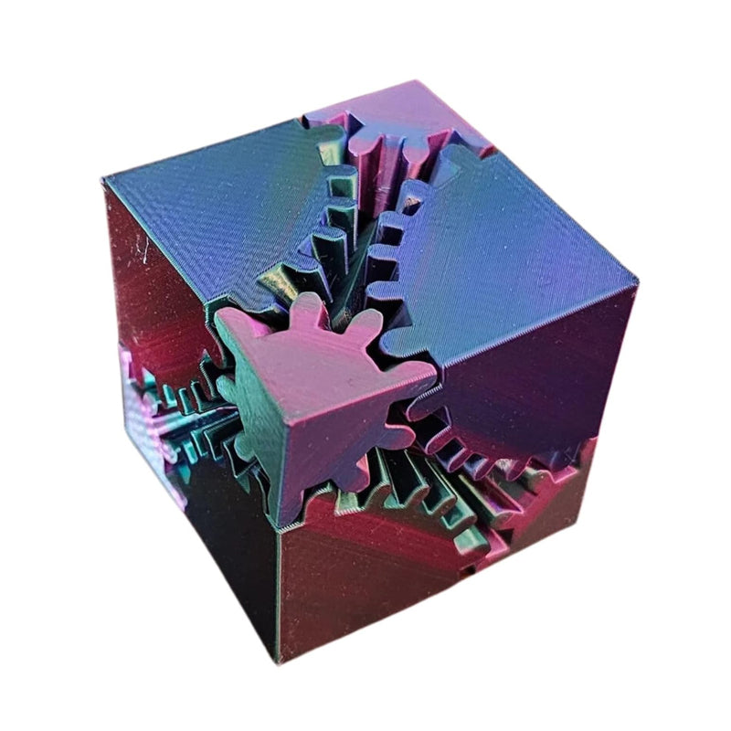 Draagbare MechSphere, perfect voor in de tas of broekzak, altijd bij de hand voor een moment van focus en ontspanning.