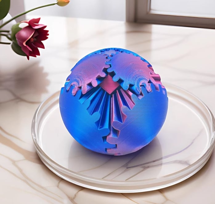 MechSphere afgebeeld met een vrolijke gebruiker, toont het plezier en de stressvermindering die het biedt.