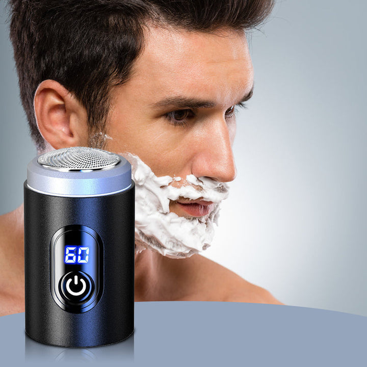 Unisex mini digitaal scheerapparaat, waterbestendig voor glad scheren van gezicht & lichaam, ideaal voor reizen.